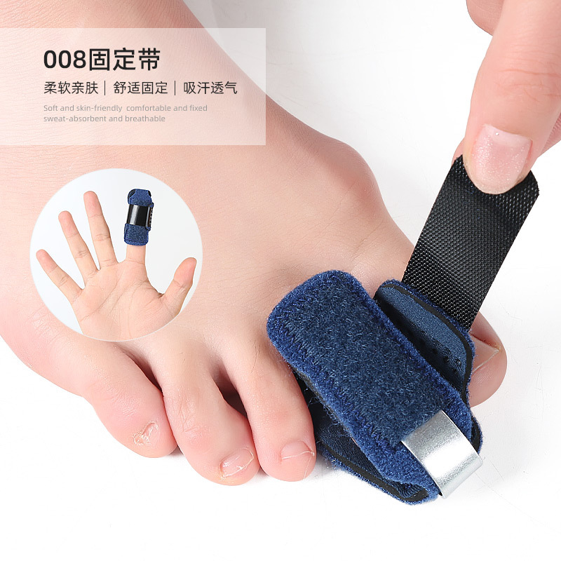 Picture of Finger Joint Protection Belt Toe Sprain Dislocation Support Belt Thumb Bending Bow Stretching Exercise Belt