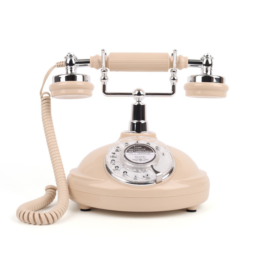 Picture of Cross-Border Retro Telephone Button Phone Fixed Landline Guest Room Office Home Hotel Antique Telephone Manufacturer