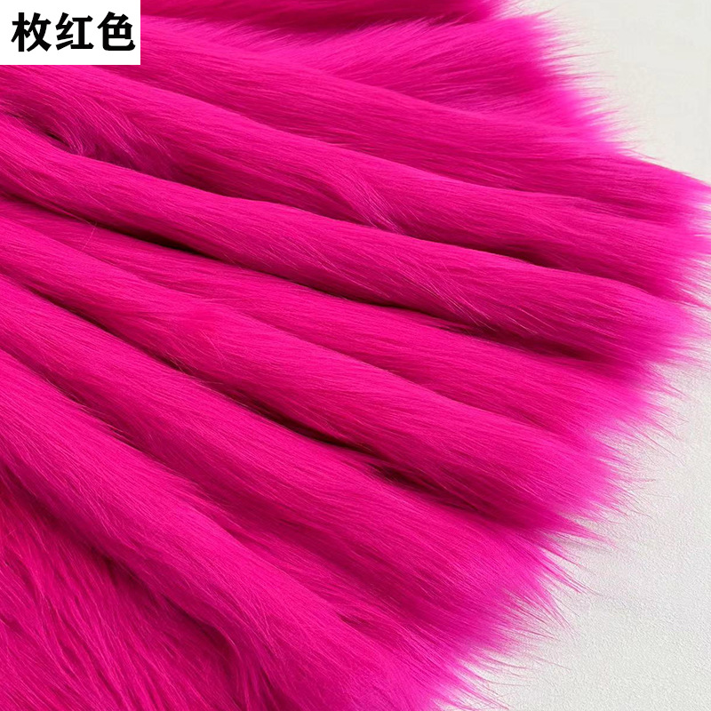 Picture of Imitation fox fur cloth plush cloth fabric 5cm long fur carpet cloth imitation fur clothing animal hair