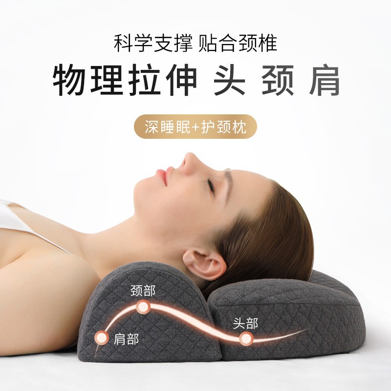 Picture of Cervical Pillow, Memory Foam Sleeping Pillow, Home Neck Pillow, Comfortable and Breathable