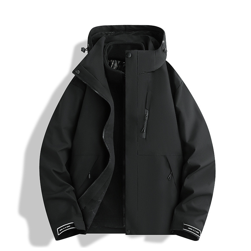 Picture of 2025 New Men's Graphene Liner Rush Clothes Three-in-One Removable Warm fleece-lined Thickened Women's Mountaineering Clothes Trendy