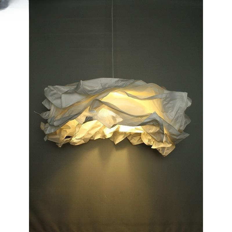 B&B, clothing store, Cronin lampshade, creative living room, dining room, bedroom, study, paper lamp, Nordic decoration, cloud chandelier