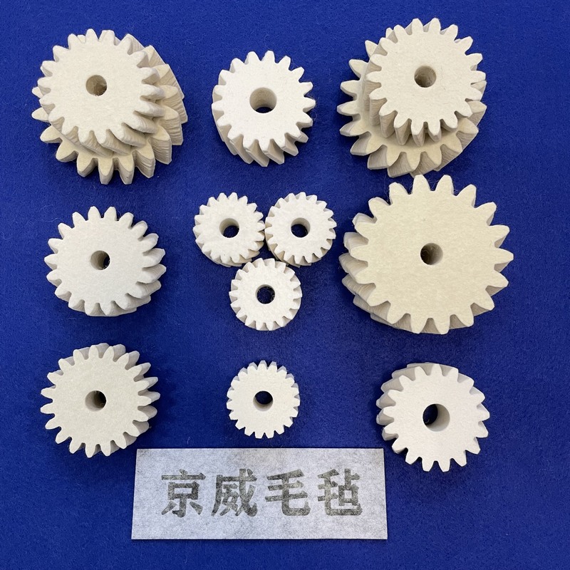Industrial wool felt gear density left-right rotary cylinder automatic mechanical lubrication laser felt gear