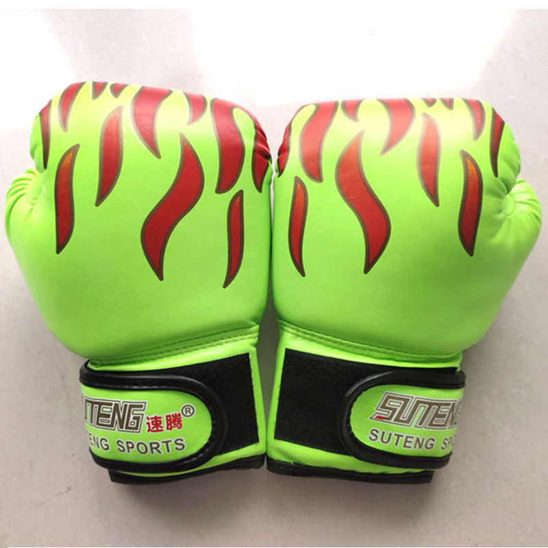 Picture of Sagittarius Color Flame Children's Gloves Sanda Fighting Children's Sandbags Boxing Gloves Sponge Foam Molded Liner