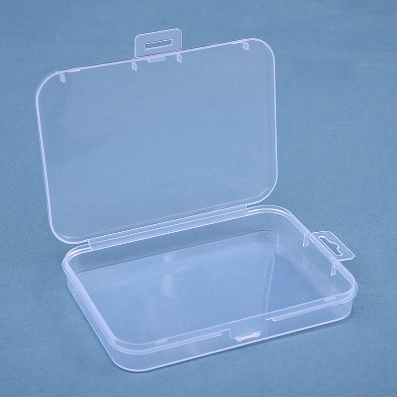 Cross-border Amazon Height 1.8 Transparent Plastic Box Guka Stationery Box Origami Digital Components Fishing Gear Accessories Box