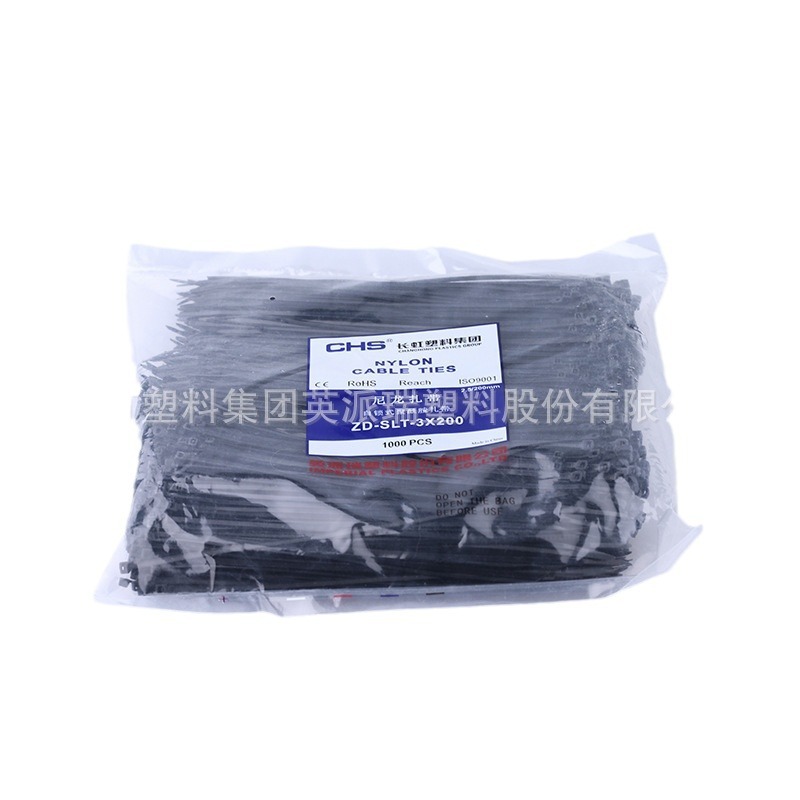 Picture of CHS Changhong plastic B- grade cold-resistant bunching nylon cable tie 3*4*5*8*100*150*200*300 wholesale