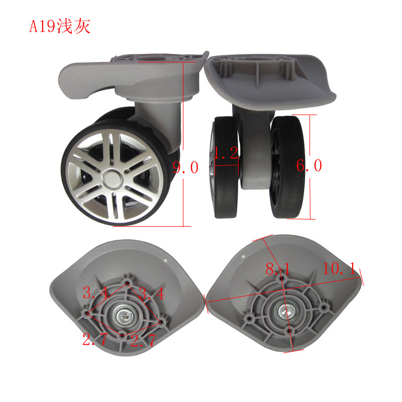 Picture of A generation of all kinds of luggage case wheel accessories luggage accessories universal wheel luggage suitcase wheel accessories