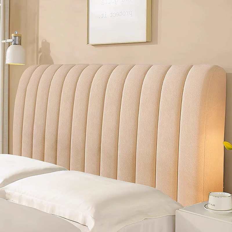 Picture of Quilted and Thickeneded High-End Bedside Cover with Wooden Bed Backrest, Soft Bag, All-Inclusive, Universal Four-Season Dust Cover