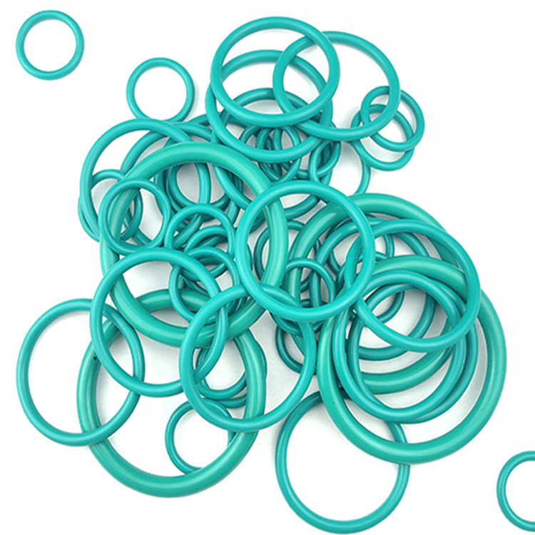 Picture of Transparent black white red silicone rubber fluorine rubber O-ring waterproof ring high temperature resistant wear-resistant silicone O-ring wholesale