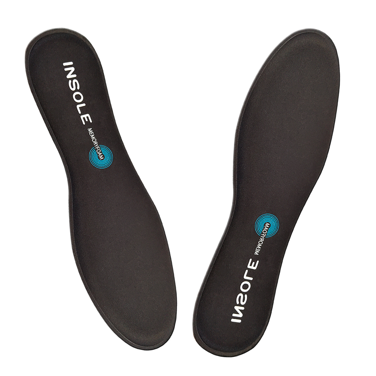 Memory buffer sports insole breathable sweat-absorbent U-shaped heel cup non-slip insole EVA memory foam insole