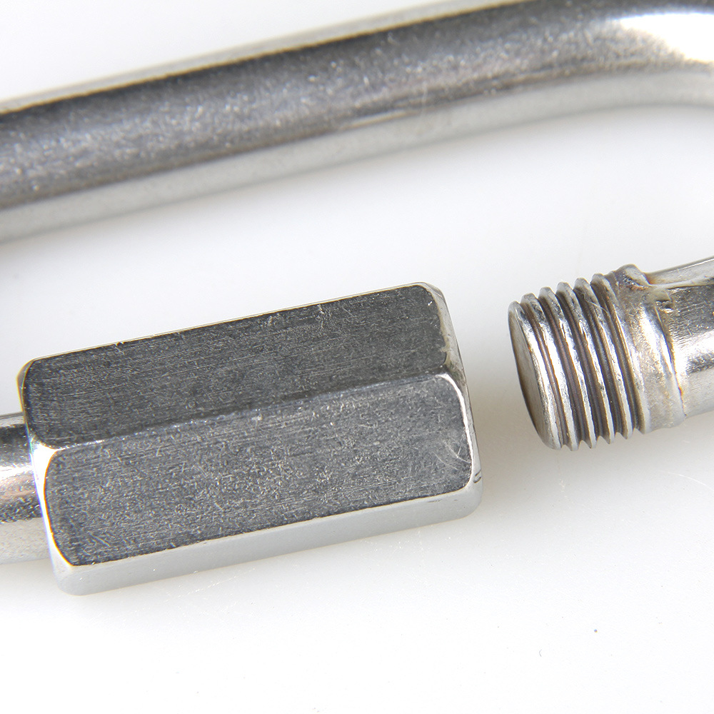 Picture of Canle/CAMNA 10mm Outdoor Rock Climbing Stainless Steel Climbing Lock Mellon Lock Mellon Lock Master Lock Steel Lock