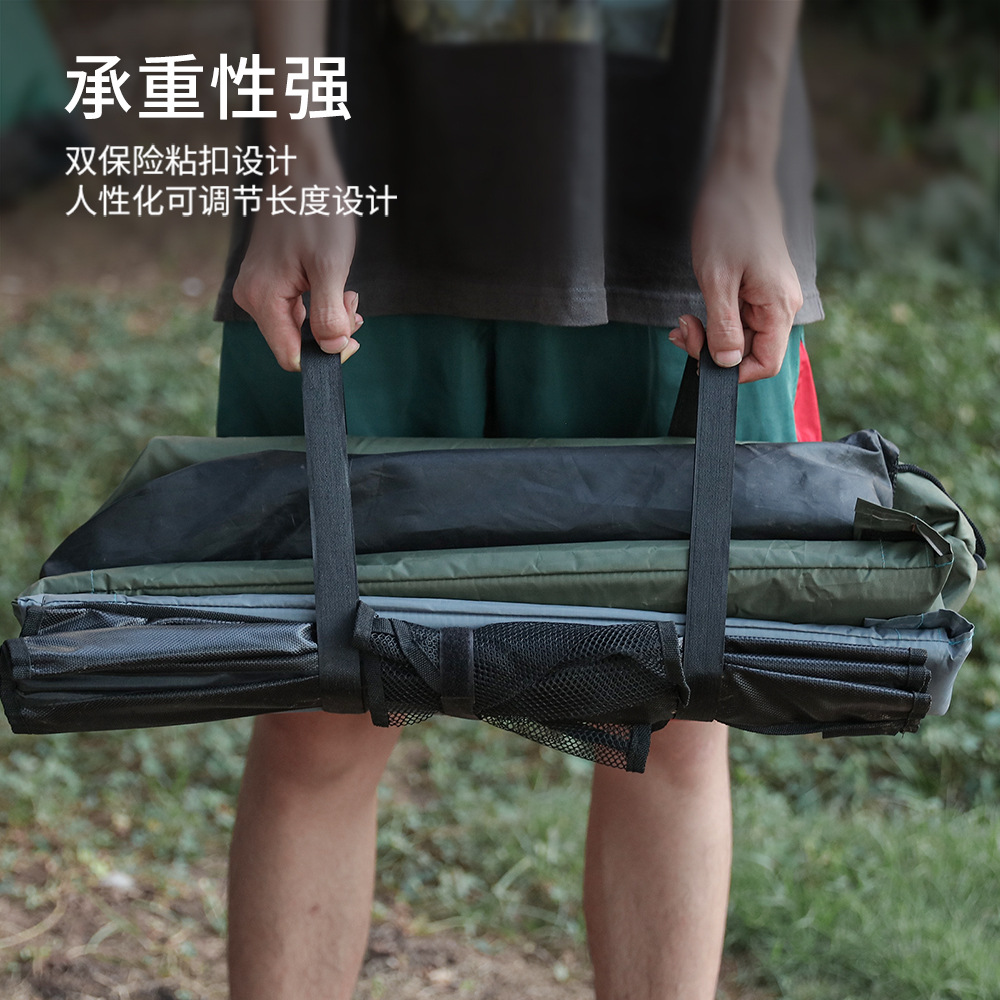 Picture of Camping Travel Outdoor Equipment Bundling Strap Luggage Bundling Strap Backpack Bundling Strap Fastening Velcro 2 Pack