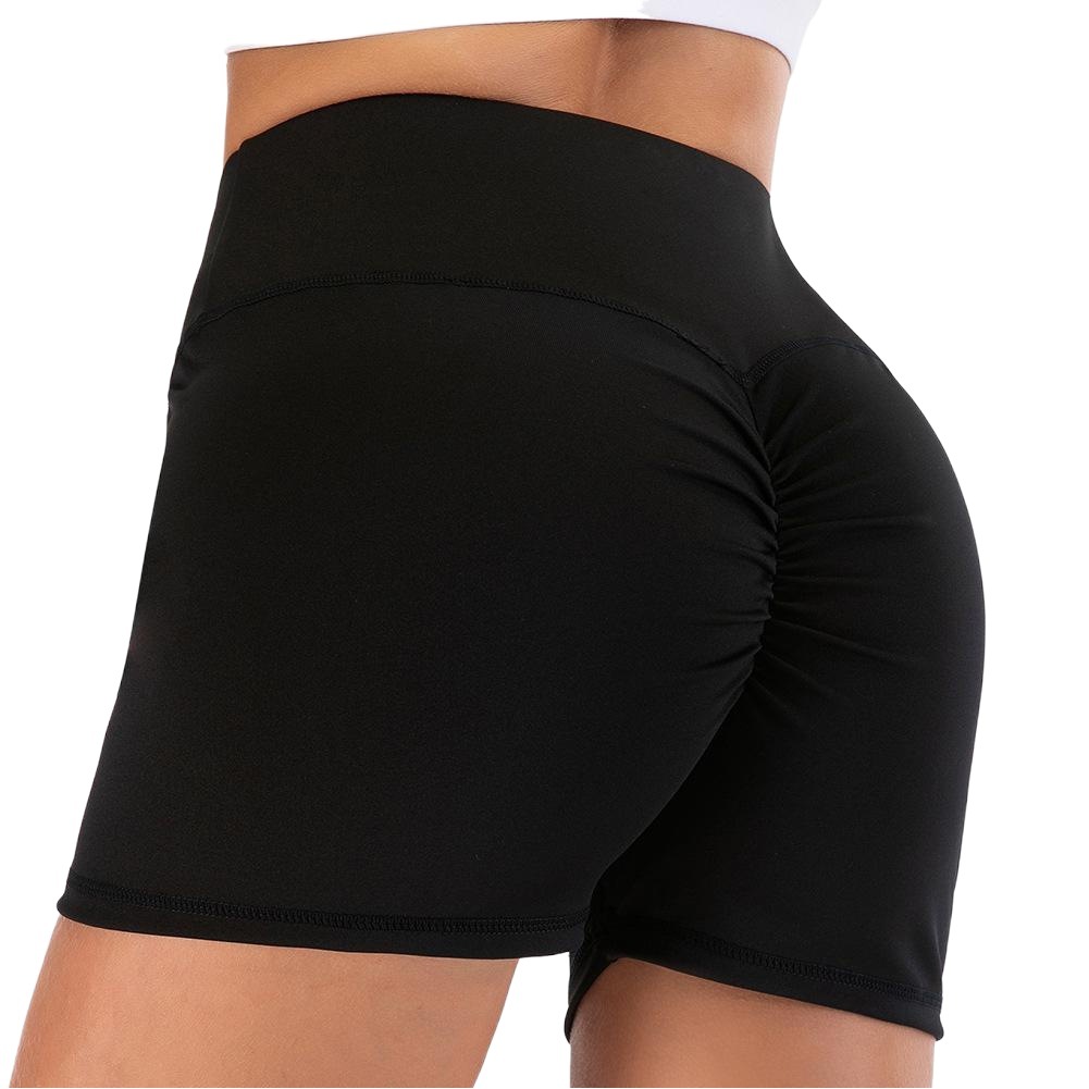 Amazon Yoga Clothes Fitness Running Sports Hip-Lifting Tight Three-Point Yoga Pants Peach Butt Shorts Can Be Worn Outside