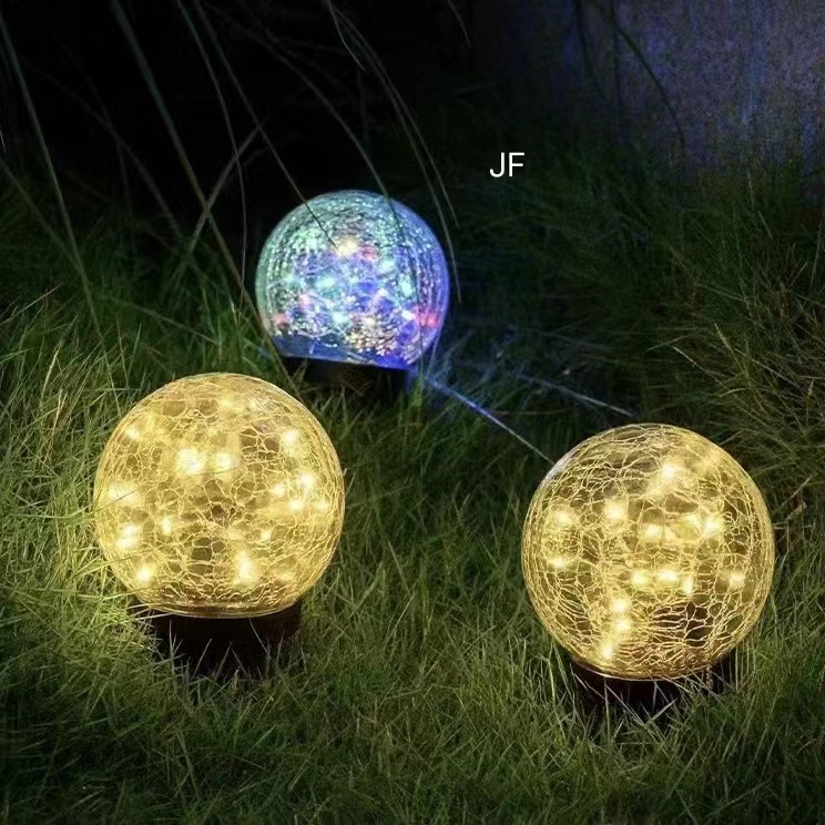Picture of Solar cross-border explosion crack garden lights outdoor waterproof crack buried lights garden stadium villa landscape lights