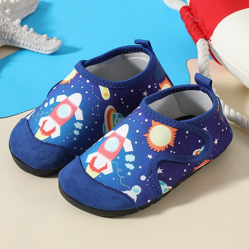 Picture of Children's water park Baby Beach socks non-slip diving shoes snorkeling socks swimming shoes drifting soft shoes wading shoes socks