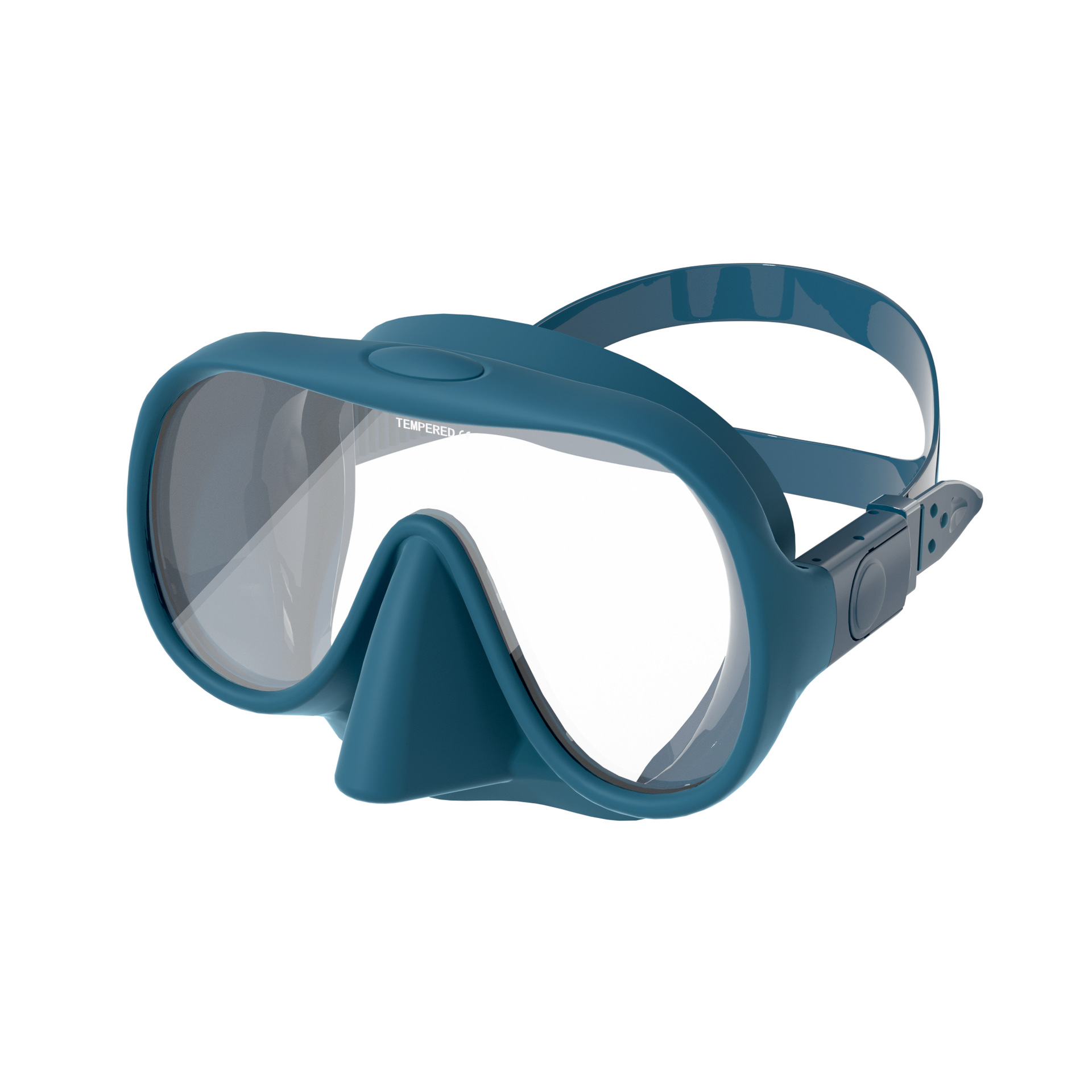 Picture of Manufacturers in stock large frame anti-fog diving mask scratch-resistant single lens liquid silicone edge diving goggles can cross border
