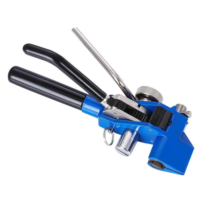 Stainless steel tie pliers self-locking Packer gun steel tie tensioner tie shear tie gun strapping tool tray