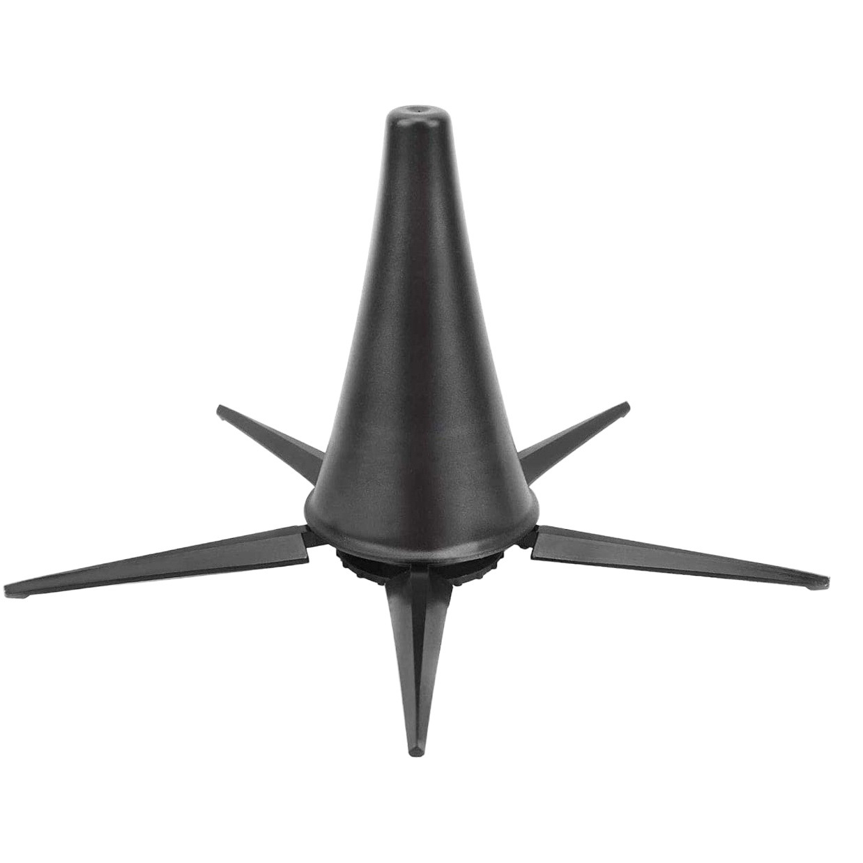 Black pipe stand portable clarinet stand foldable support Metal 5 leg stand wind instrument accessories