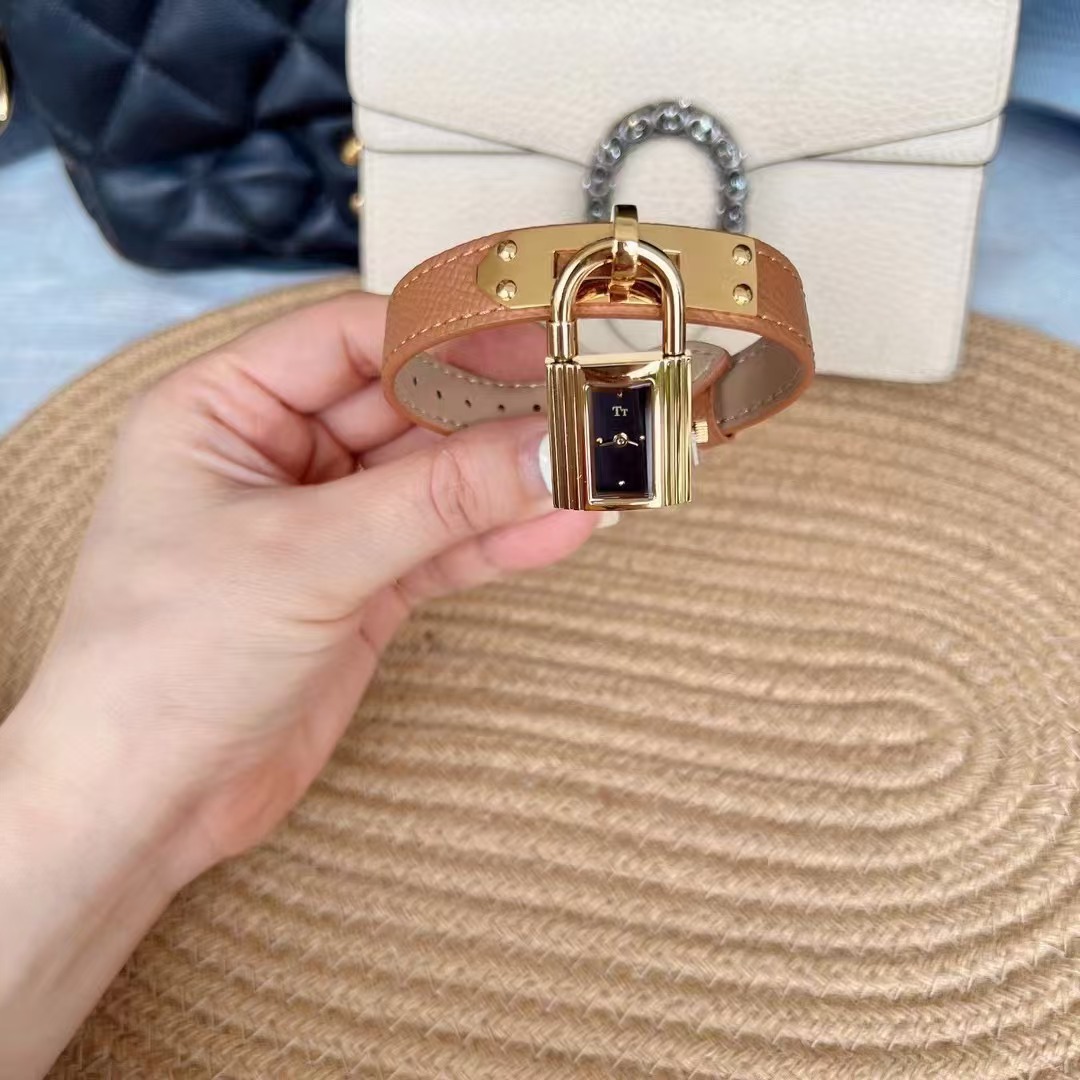 Tt Lock Dial Watch Women's Fashion Stylish 2025 New Style Accessible Luxury Niche Elegant Women's Watch Wholesale