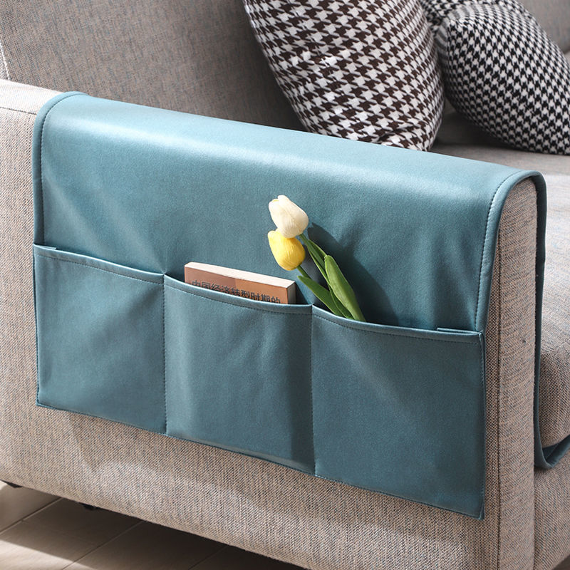 Picture of Technology Cloth Sofa Armrest Cover Dust-proof Waterproof Anti-cat Scratch Sofa Cover Cloth Protective Cover Storage Bag Handheld Towel