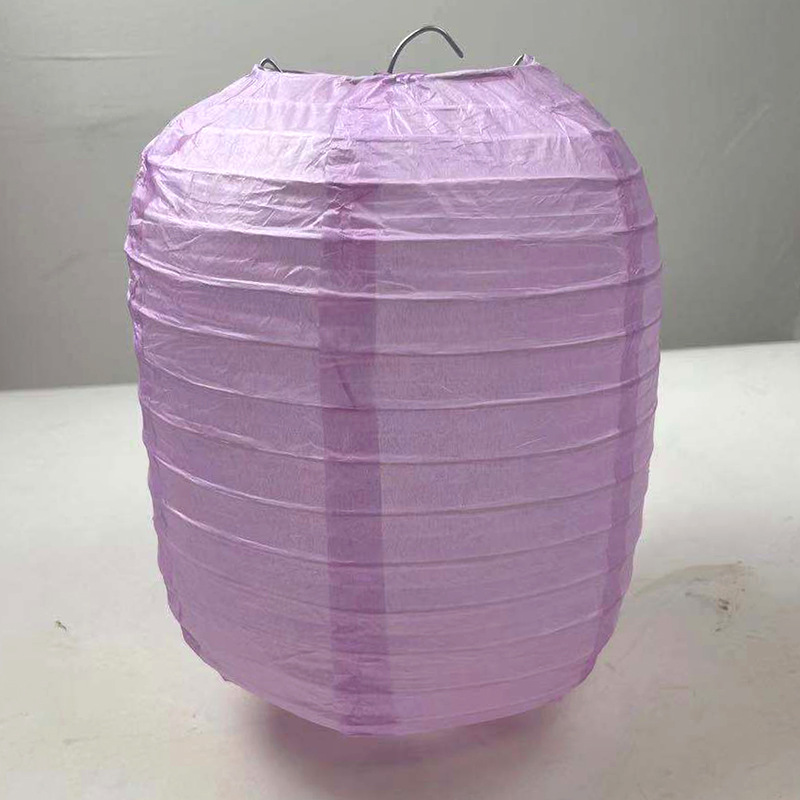 Picture of Japanese Style Wax Gourd Paper Lantern Foldable Antique Hand-painted Luminous Lampshade Bar Restaurant School Decoration Hanging Ornament