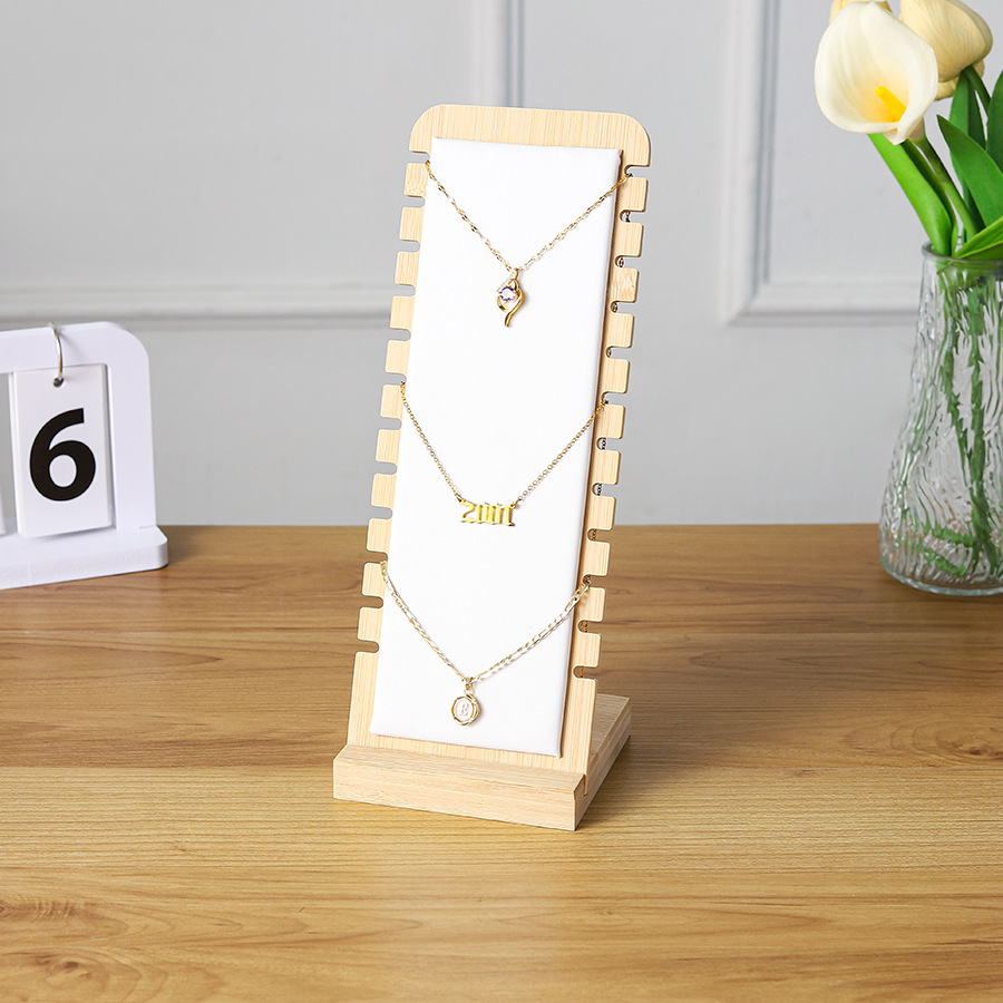Picture of Jewelry Display Rack Jewelry Display Rack Pendant Necklace Display Rack Storage Rack Display Board Display Props Jewelry Rack