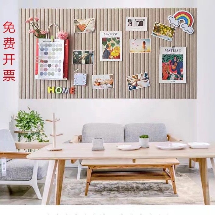 No Punching Felt Wall Stickers Kindergarten Work Display Bulletin Board Photo Wall Living Room Tv Background Wall Decoration