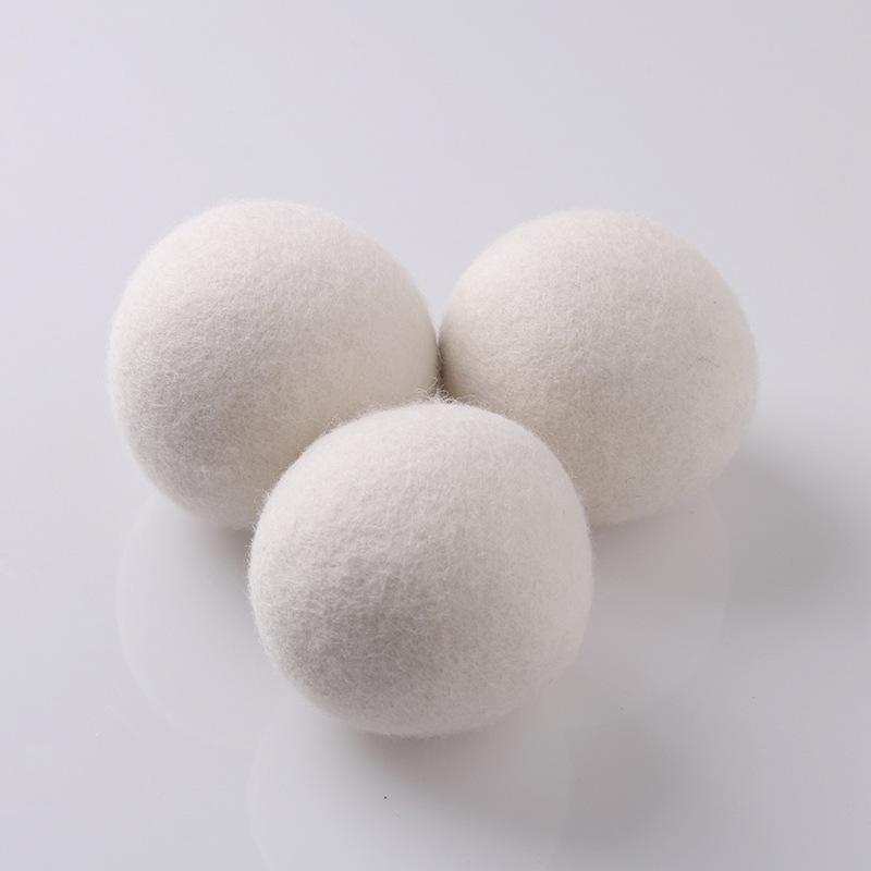 Cross-Border Supply of Pure Wool Drying Ball, Laundry Ball, Dryer Wool Ball, 2-10cm Polished Drying Wool Ball