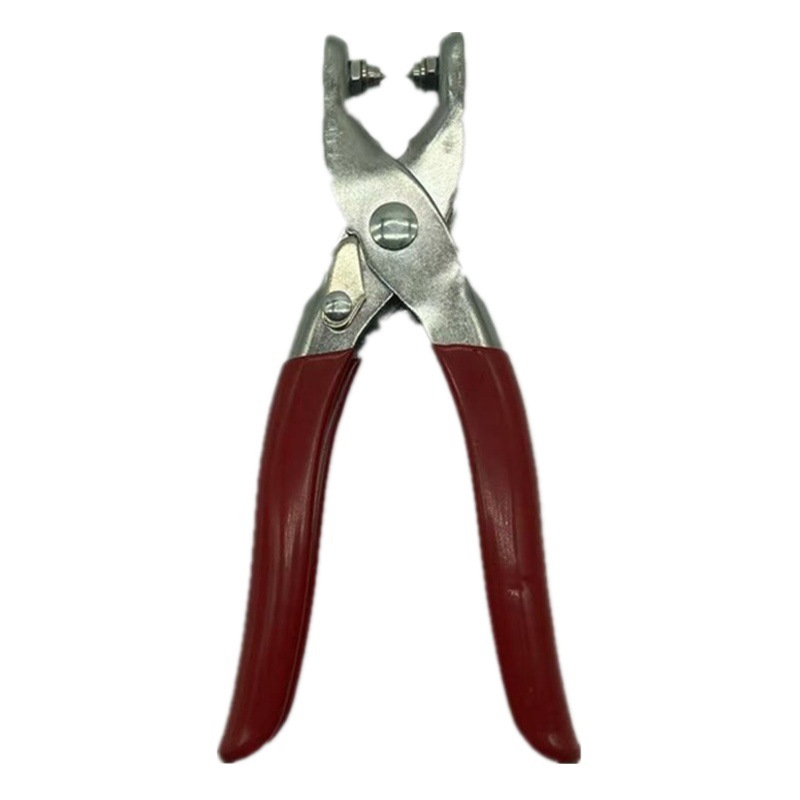 Feather Boxing New Badminton Racket Rubber Grain Change and Turn Protection Pipe Nail Edge Pressure Trumpet Clamp Tool Red