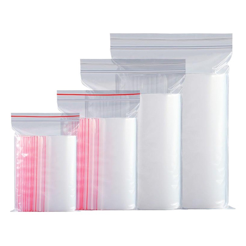 PE self-sealing bag thickened waterproof transparent sealing bag clothing packaging bag plastic bag dustproof Waterproof sealing bag