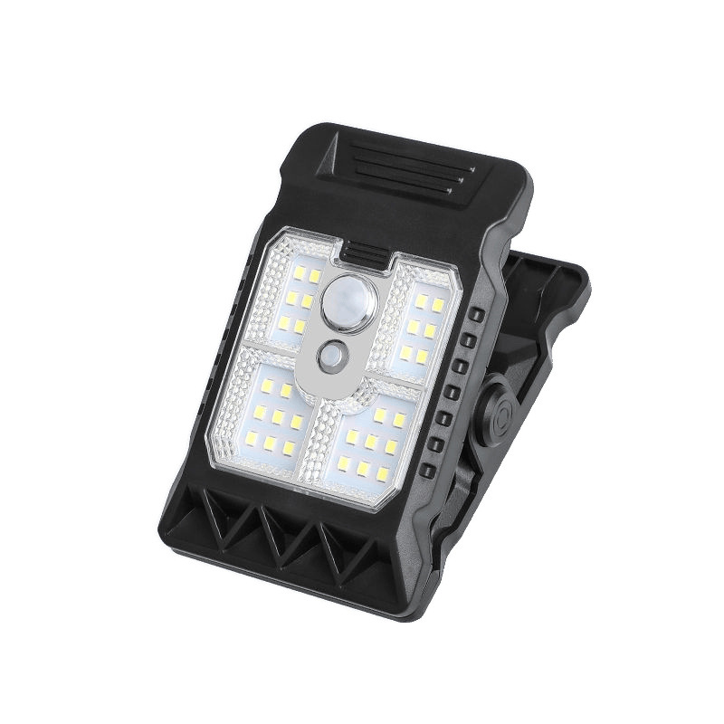 Picture of Solar Outdoor Lights, Garden Lights, Fence Clip Lights, Household Waterproof Wall Lights, Human Body Sensing Super Bright Lighting Street Lights