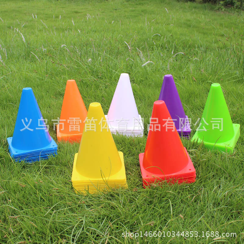 Picture of Football Training Sign Barrel Barrel Road Sign Cone 18cm Road Obstacle Training Cone Football Training Equipment
