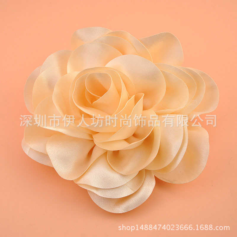 Picture of Super-large flower hair accessories catwalk stage performance hairpin edge clip accessories exaggerated photo studio photography head accessories