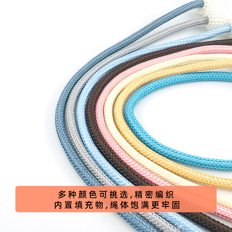 Picture of Cross-border Wholesale Simple High-strength Magnetic Pearl Magnetic Buckle Fabric Storage Lace-up Curtain Magnetic Buckle Curtain Strap