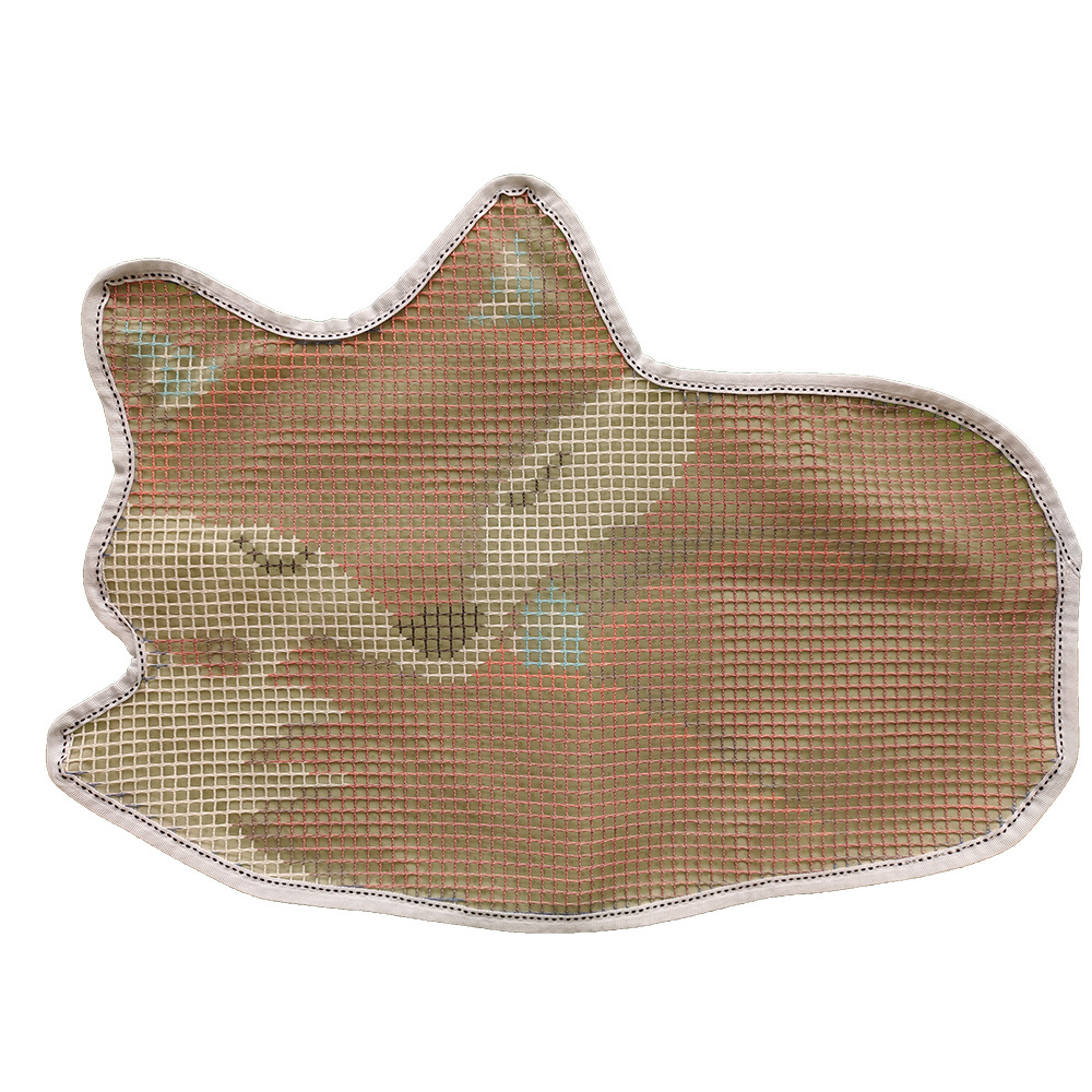 Picture of Pre-Sale Cross-Border Supply Handmade DIY Carpet Fox, Raccoon Segment Embroidery (Package) English Version
