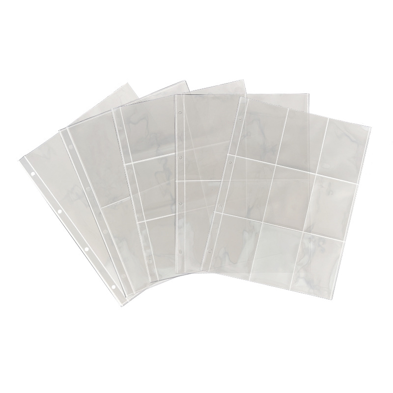 Picture of Loose-leaf Inner Page a4 Card Page Student Literacy Card Certificate Office File Storage Card Book Loose-leaf Card Collection Album