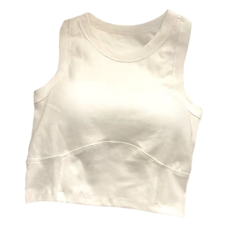 New Sleeveless Wide Shoulder Vest Women's Bottoming Bottoming Inner Strapless Underwear Women's Outer Wear Hot Girl Beautiful Back Top Wrapped Chest