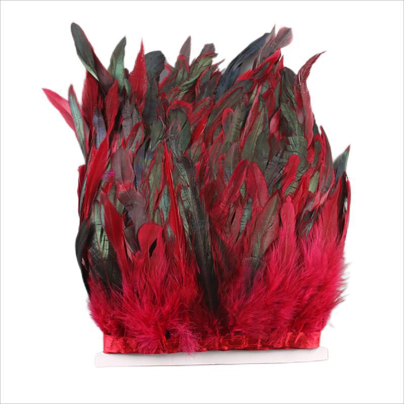 Picture of Factory wholesale diy feather hair green purple swimming cloth feather jewelry crafts decoration accessories clothing accessories