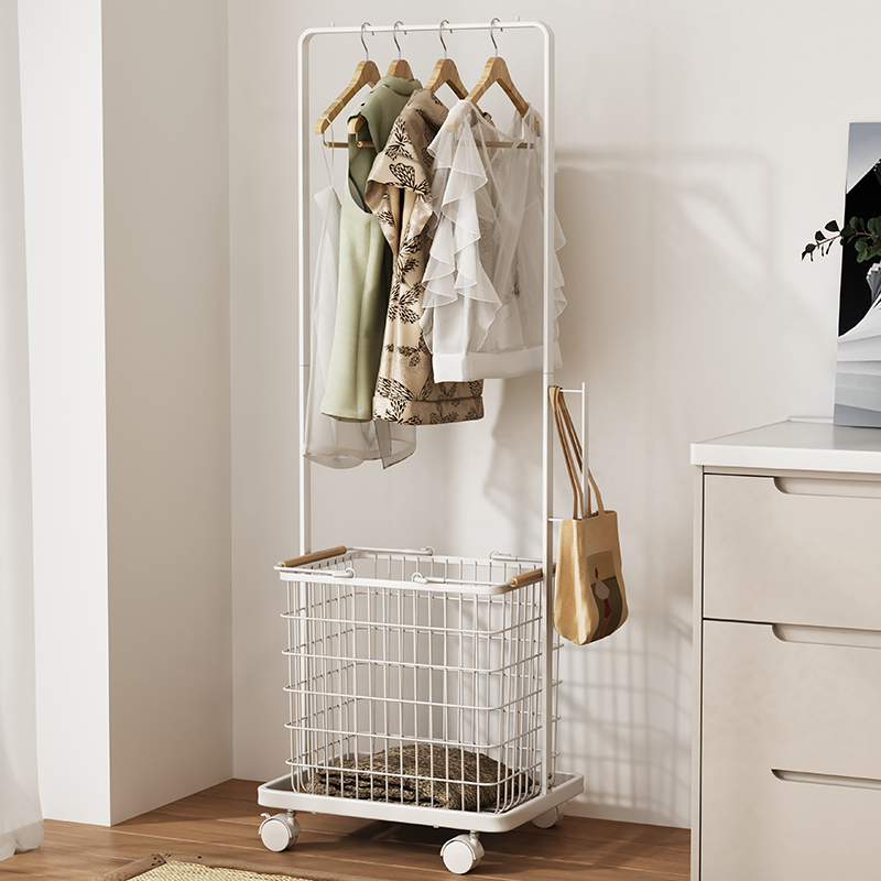 Hanger floor floor bedroom hanger hanger mobile home corner light luxury coat rack overnight clothes storage rack