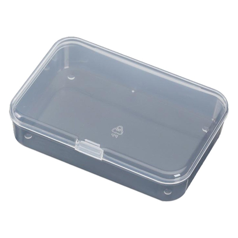 Wholesale 502 rectangular plastic box PP small box storage box parts box jewelry box digital products with lid