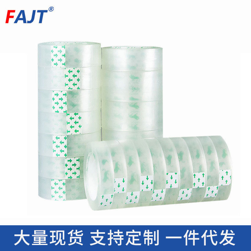 Handmade Small Tape Wholesale Width 12/18cm Student DIY Transparent Tape Stationery Small Tape