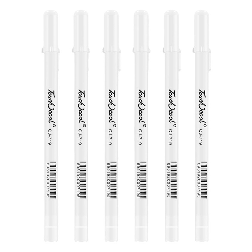 White Highlight Pen Art Painting White Pen Sketch Bright Pen Gold Silver Waterproof Color Hand