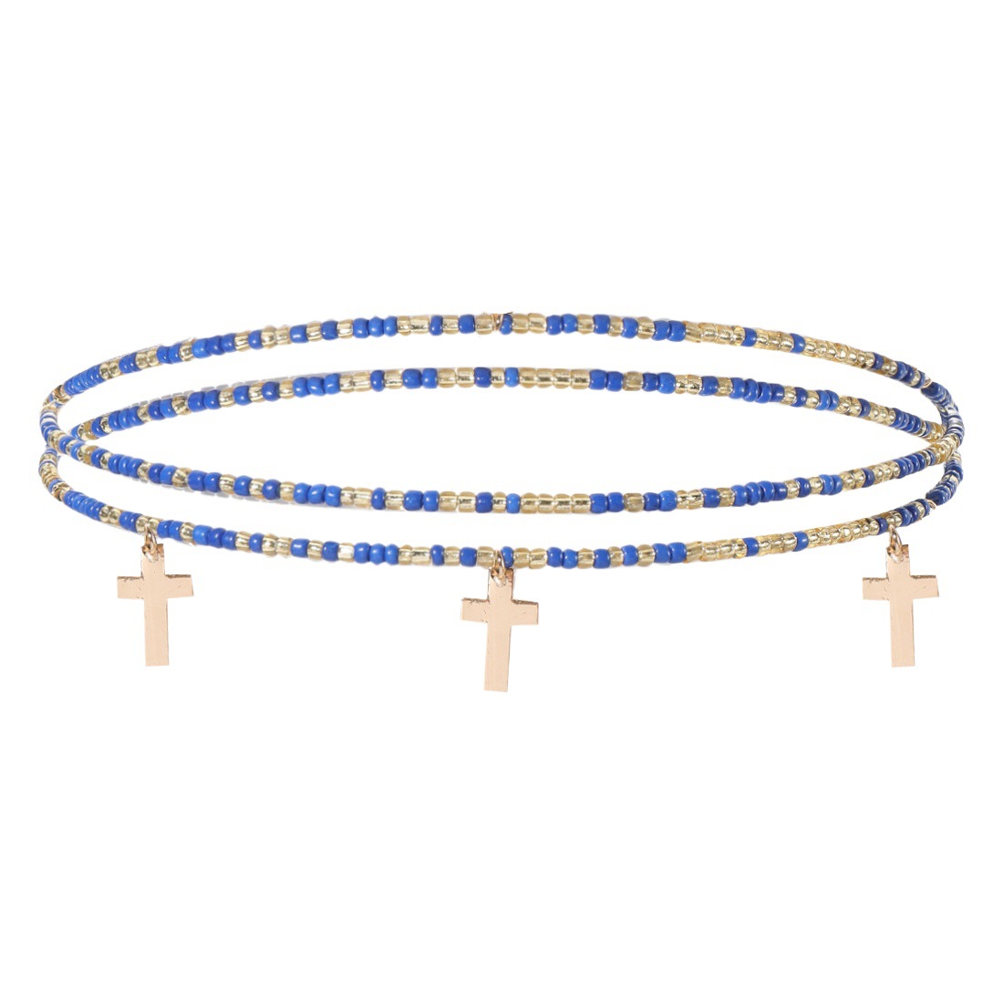 Cross-border African Color Bead Waist Chain Amazon Hot Sexual Beach Alloy Butterfly Smiley Face Accessories Waist Chain for Women