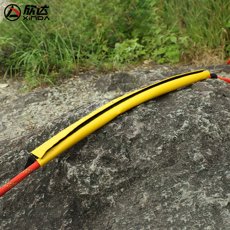 Picture of Xinda Single Rope Rope Sleeve Outdoor Mountaineering and Rock Climbing High Altitude Work Wear-resistant Rope PVC Protective Sleeve Equipment
