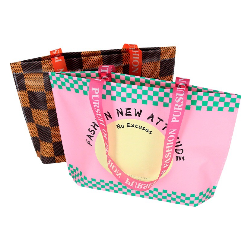 RPT New Creative plastic portable clothing bag women's clothing gift bag clothes jewelry bag ins style