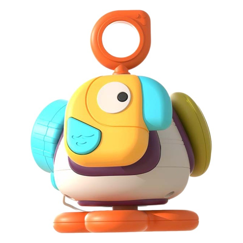 Baby Early Education Hand Grasping Ball Baby Grasping Training Hand Rattle Molar Touch Toy Chewing Music Chenghai Toy