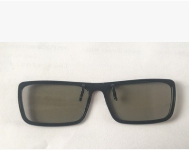 Picture of Red and blue 3D glasses for watching movies polarization IMAX giant screen non-flash myopia naked eye 3D metal clip polarization