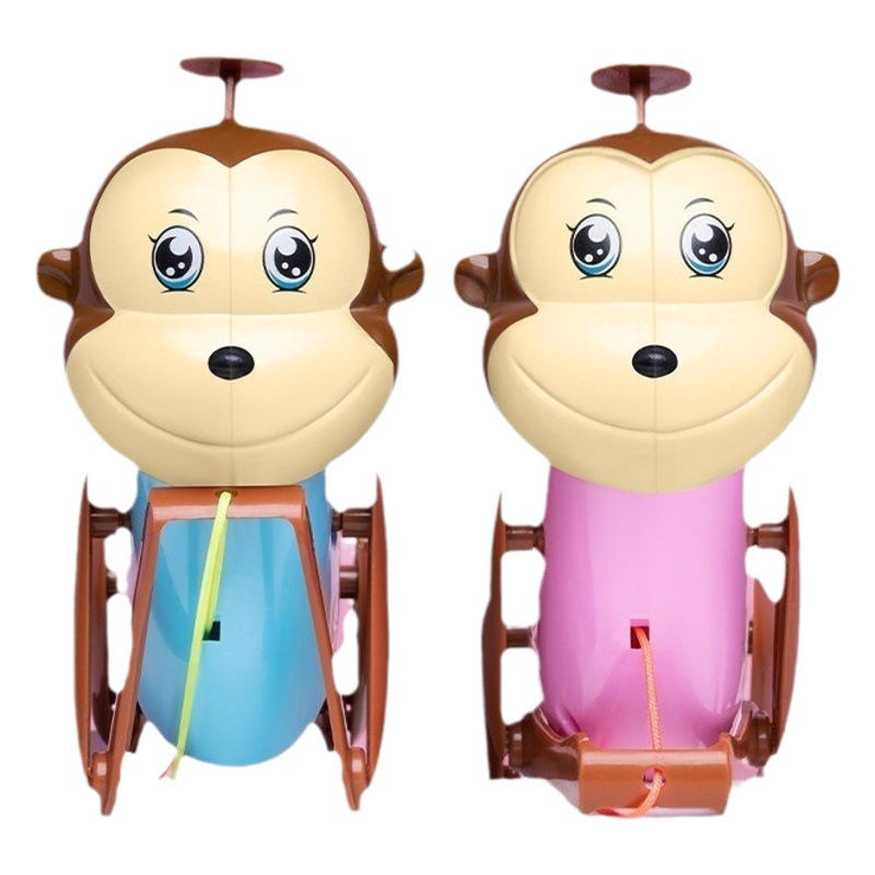 Wind-Up Toy Rope for Children, Boys and Girls, Tiktok Popular Pull-String Stress Relief Gift, Educational Pull Cord