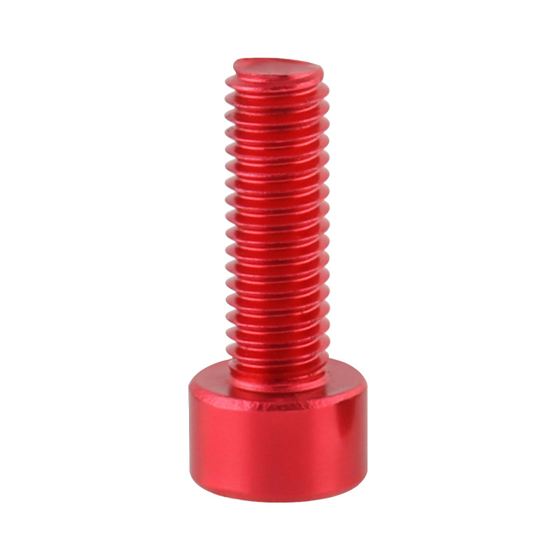 Picture of MUQZI bicycle water bottle holder screw mountain dead fly Road folding car water bottle M5 * 15MM aluminum alloy