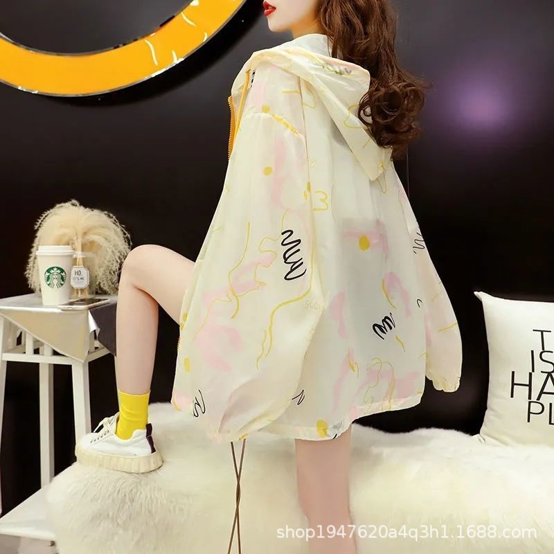 Picture of Sun protection clothing for women 2023 new summer coat outdoor breathable all-match sun protection clothing cardigan thin blouse